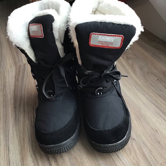 memory foam snow boots